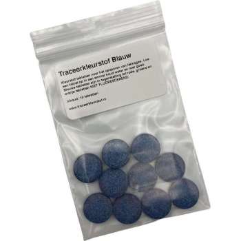 Lekdetectie kleurstof - Blauw 10 stuks - Lekkage - Riool - Traceerkleurstof