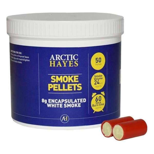 50 Rook tabletten (Arctic Hayes) 8 gram - 60 sec witte rook