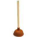 Ontstopper Houten Handvat - 14 cm