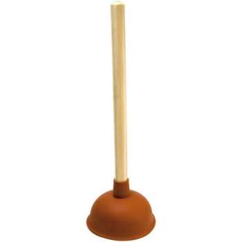 Ontstopper Houten Handvat - 14 cm