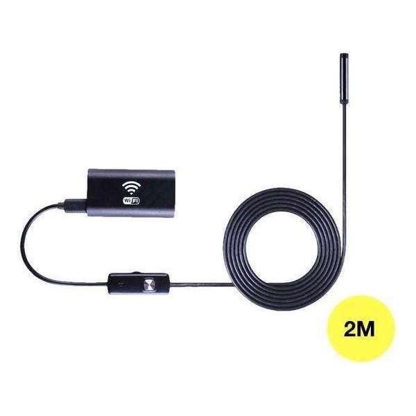 Wifi endoscoop met 2 meter kabel - voor IOS en Android