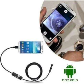 WiseGoods - Premium Endoscoop Camera Voor Android - Inspectiecamera - Camera - Telefoon - Moeilijk Bereikbare Plekken - 2 Meter