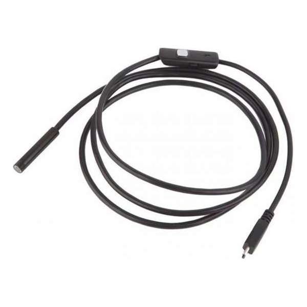 Mini endoscoop - Inspectiecamera 7mm lens / 2m kabel - USB (NIET GESCHIKT VOOR IPHONE/ IOS SYSTEMEN)