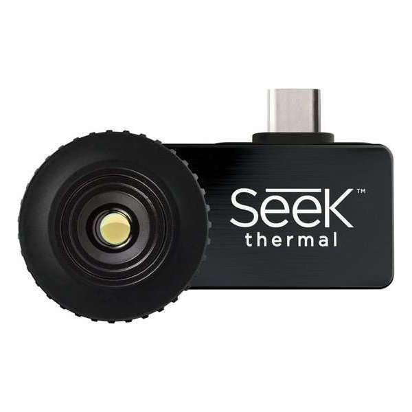 Seek Thermal CWAAA thermal imaging camera Black 206 x 156 pixels