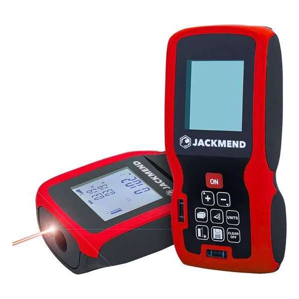 JACKMEND Professionele Laserafstandmeter met 100 Meter Bereik