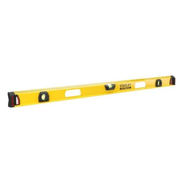 STANLEY FatMax I-Beam Waterpas 120cm - 3 libellen - 2 ingebouwde handvatten