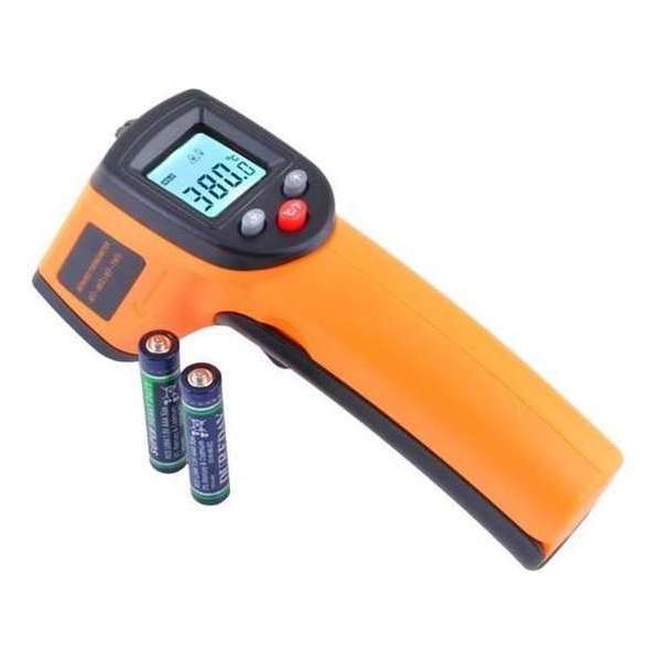 Infrarood-Thermometer Laser Pyrometer - Digitale IR Temperatuurmeter - Draadloos