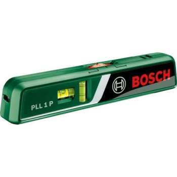 Bosch PLL 1P Laserwaterpas - Punt en Lijnlaser - Tot 20 meter bereik