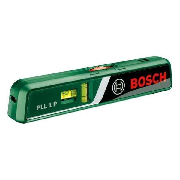 Bosch PLL 1P Laserwaterpas - Punt en Lijnlaser - Tot 20 meter bereik