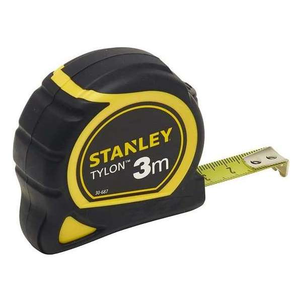 Rolbandmaat Stanley Tylon 3m - 12,7mm 0-30-687