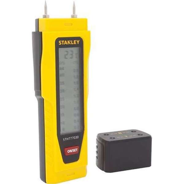 STANLEY 0-77-030 Vochtmeter - meten van bouwvochtigheid en houtvochtigheid