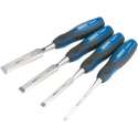 Draper Tools Houtbeitel set blauw 4-dlg 89726