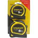 STANLEY Promopack Rolbandmaat 8m + meetlint 5m