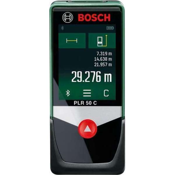 Bosch PLR 50 C Afstandsmeter - Tot 50 meter bereik - Bluetooth