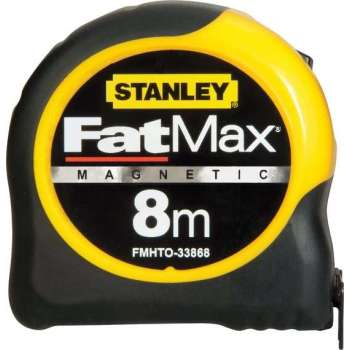 STANLEY FatMax Rolbandmaat - BA Magnetisch - 8 m - 32 mm