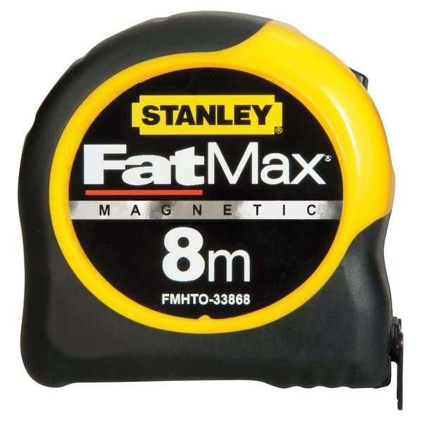 STANLEY FatMax Rolbandmaat - BA Magnetisch - 8 m - 32 mm