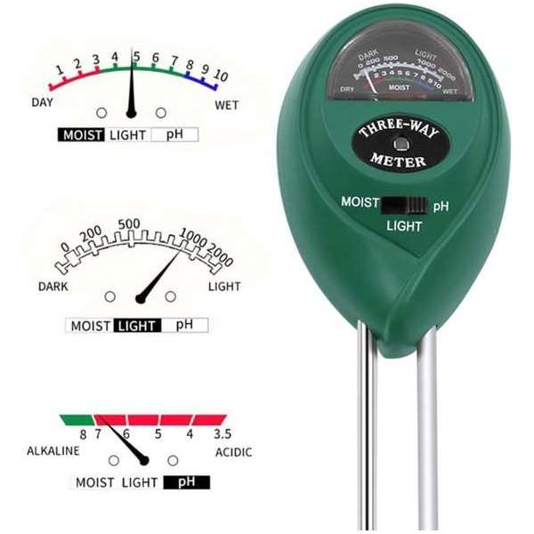 Able & Borret | Vochtigheidsmeter | pH meter grond | Lichtmeter