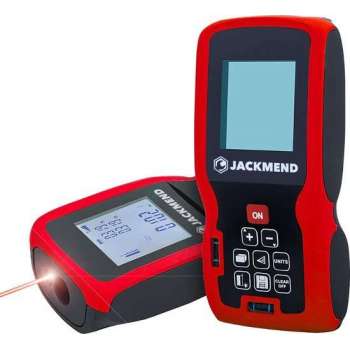 JACKMEND Professionele Laserafstandmeter met 50 Meter Bereik