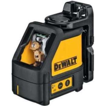 DeWALT DW088K Zelfnivellerende kruis-/lijnlaser in koffer - 2 lijnen - Rood - 15m