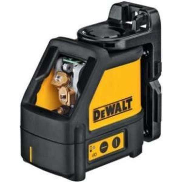 DeWALT DW088K Zelfnivellerende kruis-/lijnlaser in koffer - 2 lijnen - Rood - 15m